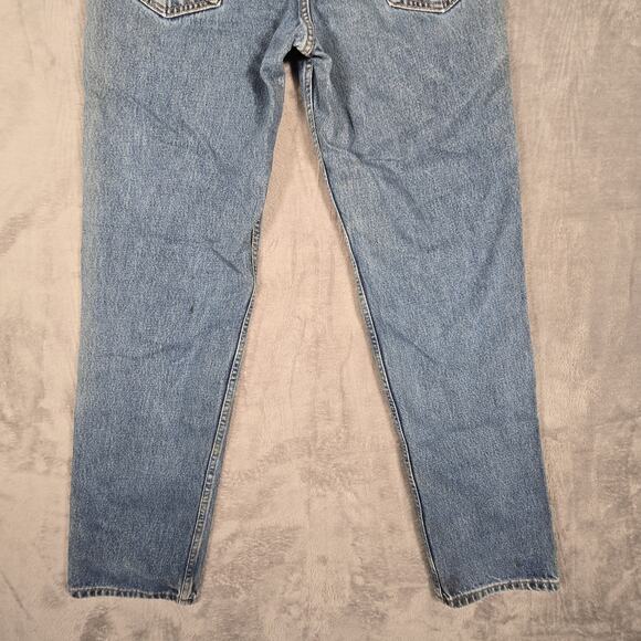 Vintage Levi's 550 Relaxed Fit Men's Jeans 32x34 Grunge Y2K Light Blue 1998 - Picture 10 of 13